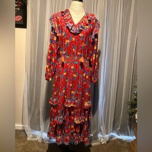 Diane Freis -Vintage Boho Dress